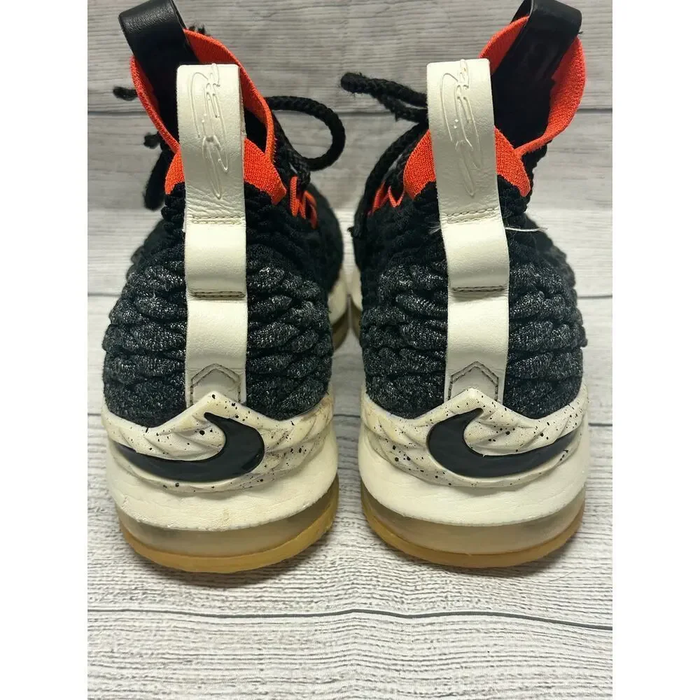 Nike Youth Size 5.5Y Basketball Shoes Black Bright Crimson